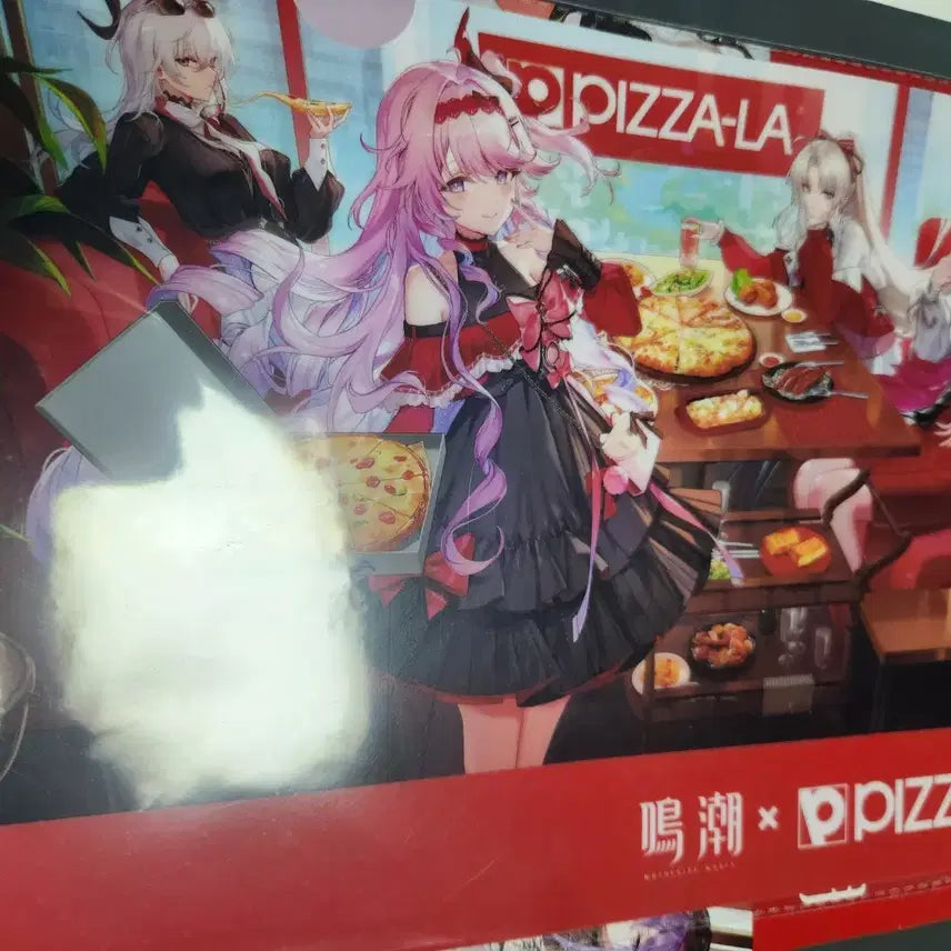 [BUNJANG] Pizzala Collaboration Clear File + Sleeve Set / 명조 pizzala 클리어파일+슬리브