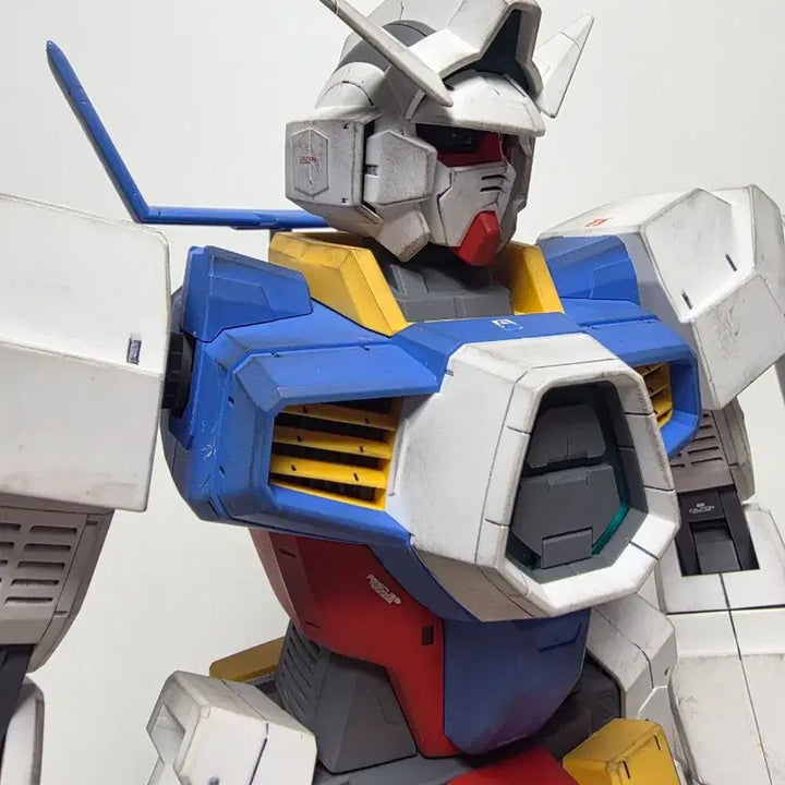 [BUNJANG] Gundam AGE-1 Normal Mega Size Model Partial Painting Weathering Finish / 건담 AGE-1 노멀 메가 사이즈 모델 부분도색 웨더링 마감