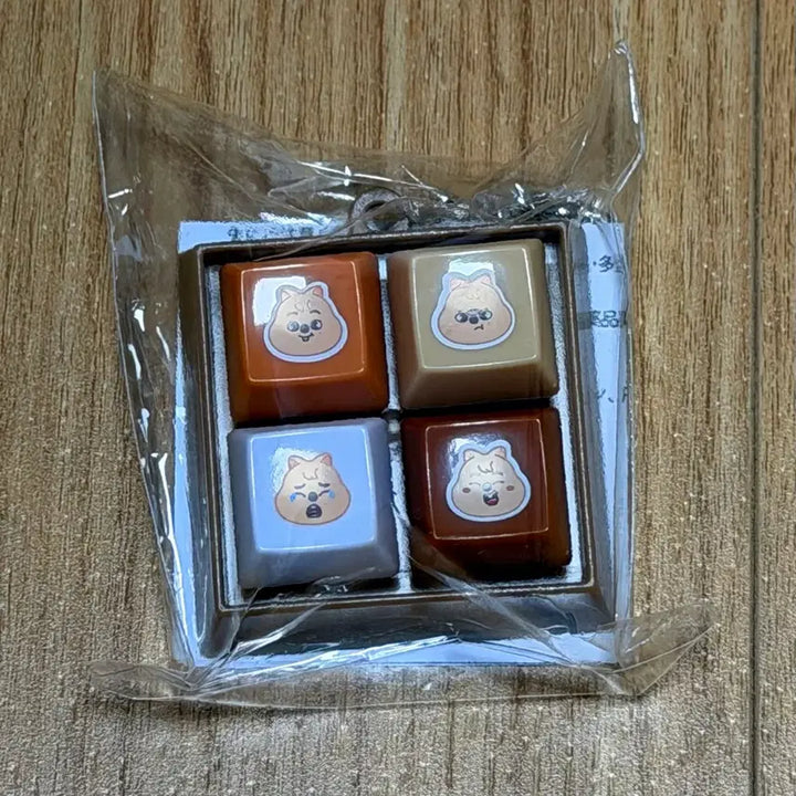 [BUNJANG] Stray Kids Japan Kuji Wolfchan Han Quokka Keycap Keychain / 스키즈 일본 쿠지 울프찬 한쿼카 키캡 스테이 재팬 키링 스키주