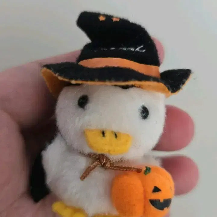 [BUNJANG] Vintage Aplack Duck Plush Strap / 빈티지 아플락 오리 인형 스트랩