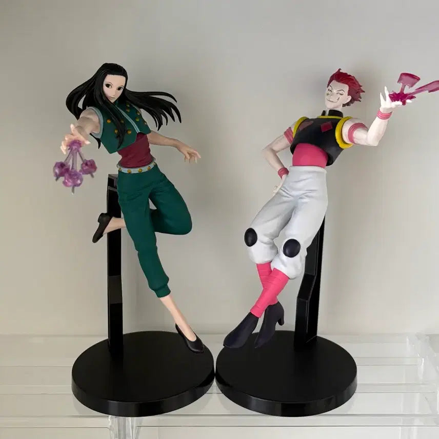 [BUNJANG] Hunter x Hunter Illumi Zoldyck &amp; Hisoka Morow Vibration Figures Bundle Set / 헌터헌터 이르미 히소카 바이브레이션 일괄