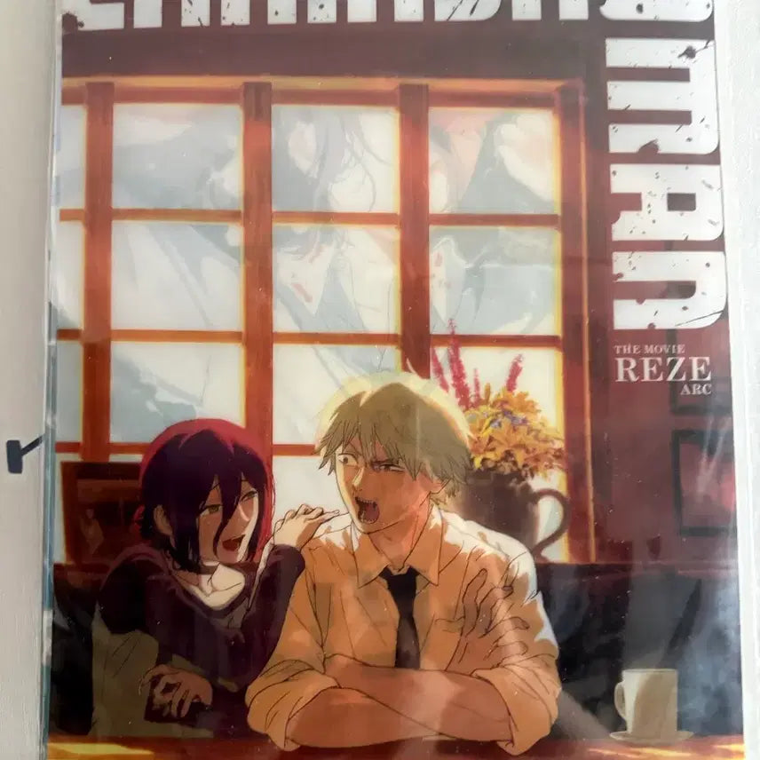 [BUNJANG] Chainsaw Man Cafe A3 Poster - Reze Illustration / 체인소맨 카페 포스터 a3
