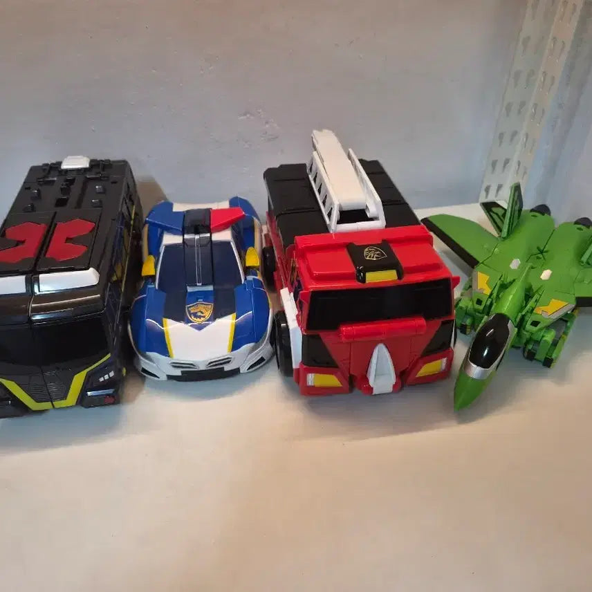 [BUNJANG] Jurassic Cops 4-Figure Bundle Set / 쥬라기캅스 4종일괄