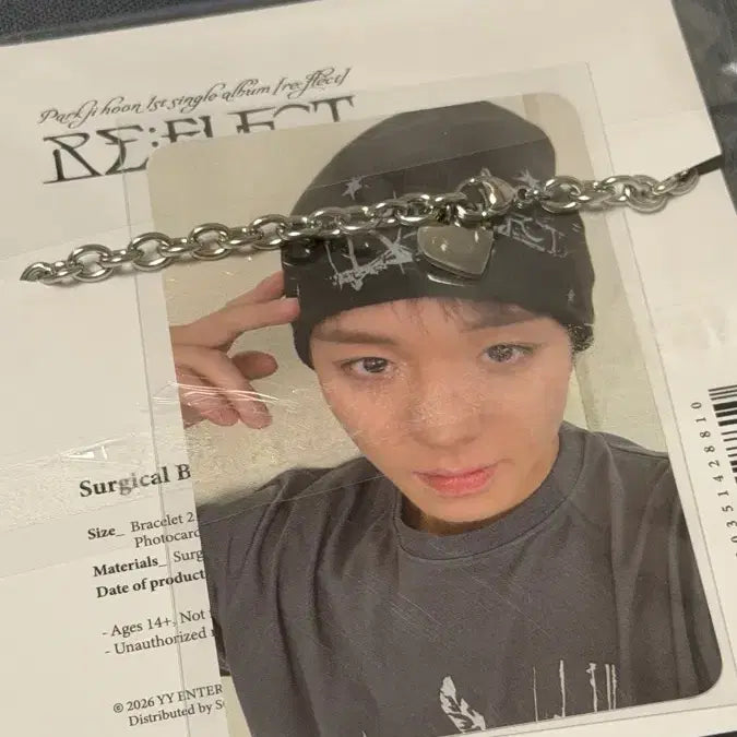 [BUNJANG] Park Ji Hoon Reflect MD Bracelet Photocard Set / 박지훈 팔찌 (포카포함)