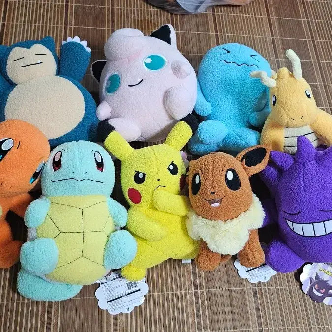 [BUNJANG] Pokemon Plush Bundle Set / 포켓몬스터 인형 일괄 판매