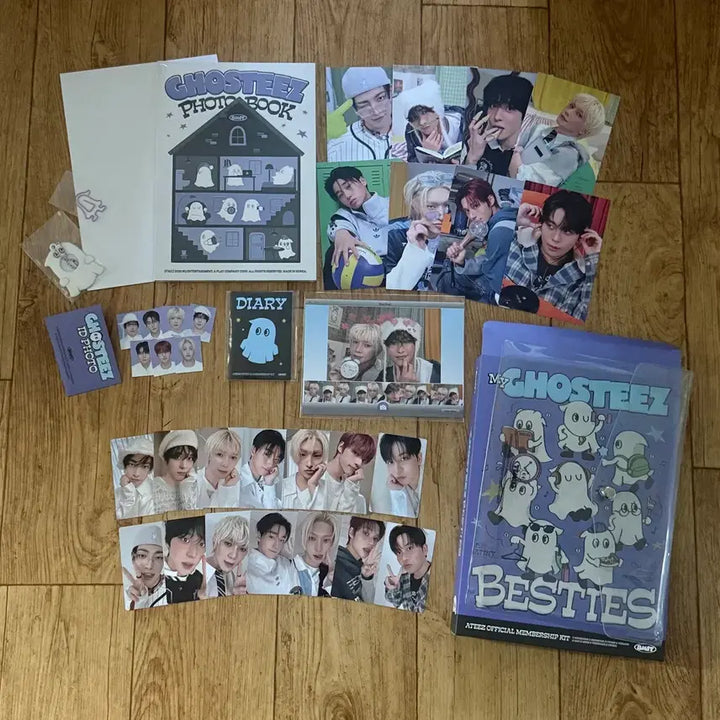 [BUNJANG] ATEEZ Membership Kit Set / 에이티즈 멤버쉽 키트 세트 양도