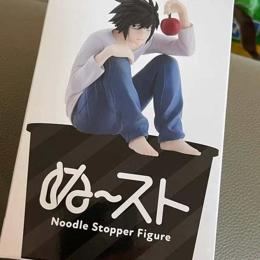 [BUNJANG] Death Note L Noodles Stopper Figure (Sealed) / 데스노트 엘 누들스토퍼 미개봉 판매