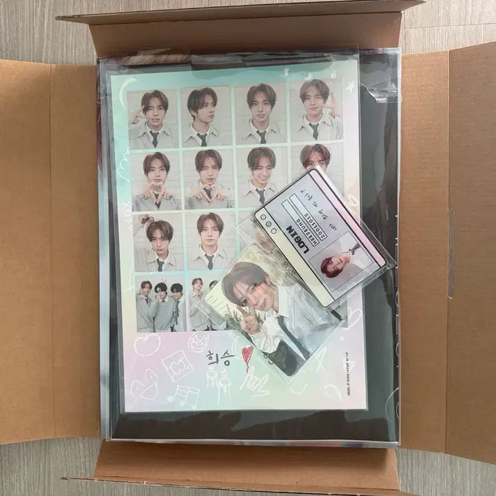 [BUNJANG] ENHYPEN Heeseung DICON Photocard Set (Unsealed) / 디아이콘 희승 에반 개봉 포카 포함