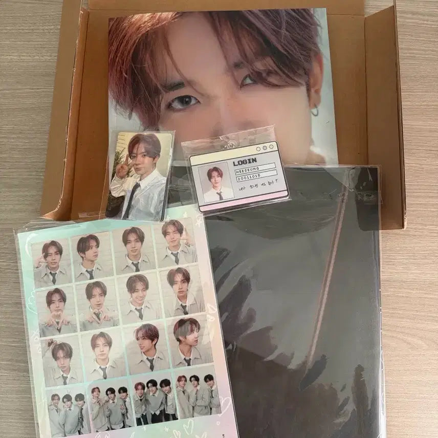 [BUNJANG] ENHYPEN Heeseung DICON Photocard Set (Unsealed) / 디아이콘 희승 에반 개봉 포카 포함