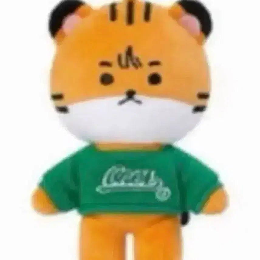 [BUNJANG] Onseti Oner 15cm Doll Tiger Character Green T-Shirt Keychain / 미개봉 온세티 오너 15cm 인형 티원 Onseti oner