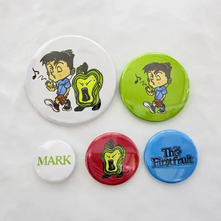 [BUNJANG] Mark Solo The Firstfruit Japan Showcase MD Pin Button Set / 마크 솔로 The Firstfruit 일본 쇼케이스 엠디 핀버튼 세트