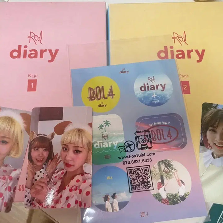 [BUNJANG] BOL4 Album Photocard Sticker Set / 볼빨간사춘기 앨범 포카 스티커