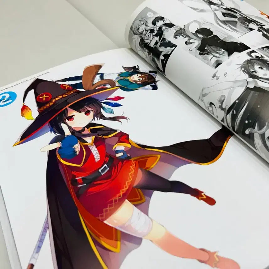 [BUNJANG] KonoSuba! Cheers! Kurone Mishima Artbook First Edition / 이 멋진 세계에 축복을! Cheers! 미시마 쿠로네 화집 초판
