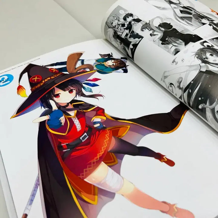 [BUNJANG] KonoSuba! Cheers! Kurone Mishima Artbook First Edition / 이 멋진 세계에 축복을! Cheers! 미시마 쿠로네 화집 초판