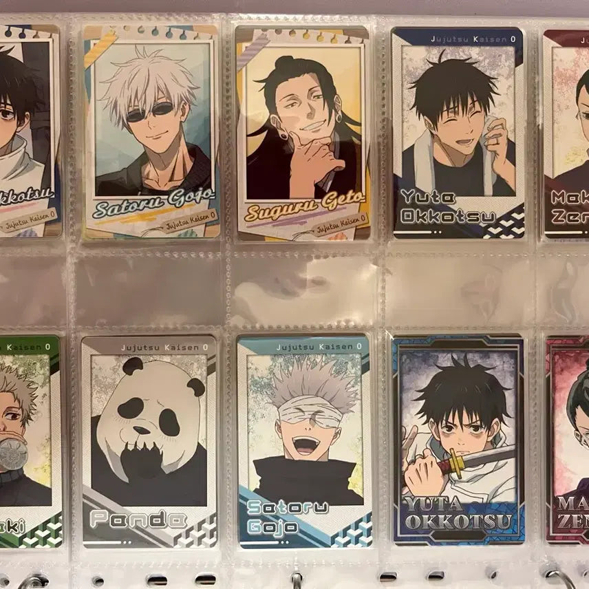 [BUNJANG] Jujutsu Kaisen 0 The Movie Snap Card Set (All 48 Types) / 극장판 주술회전0 스냅 카드 스냅 마이드  총 48종 전종 택포