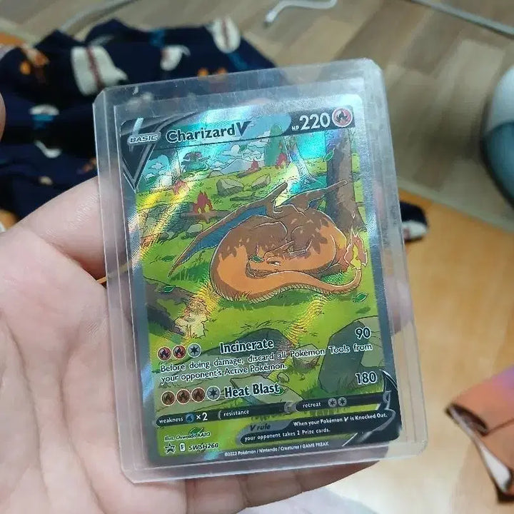 [BUNJANG] Charizard V SAR Promo Card (North American Edition) / 리자몽V sar 프로모카드