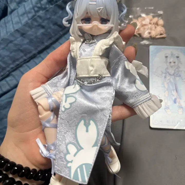 [BUNJANG] BJD Doll with Accessories and Character Card / Bjd doll