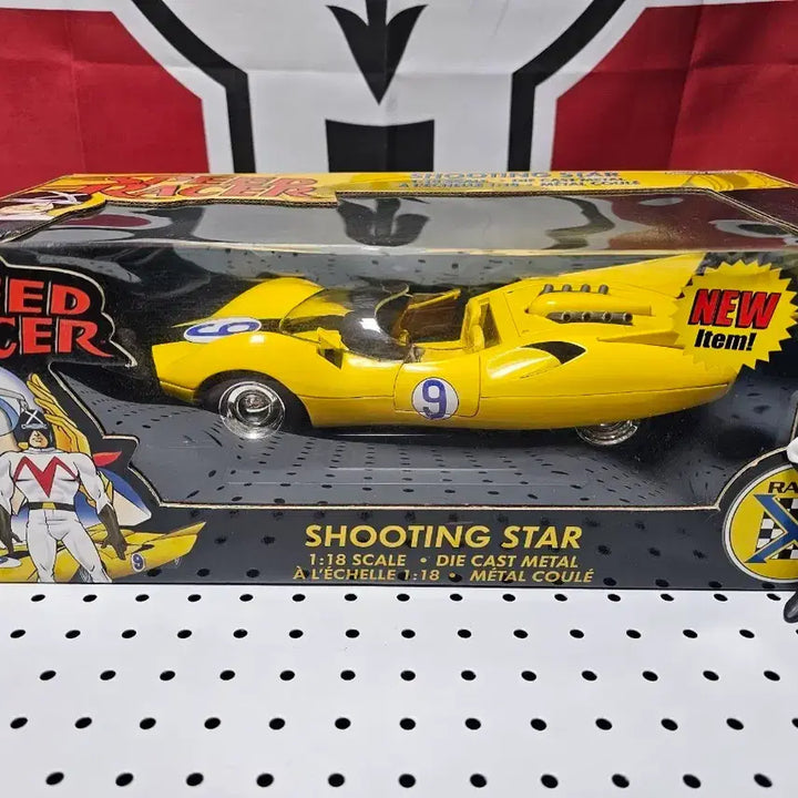 [BUNJANG] Speed Racer Mach 5 1:18 Diecast Model / 스피드 레이서 복면 레이서 슈팅스타 1:18 다이캐스트 + 가챠