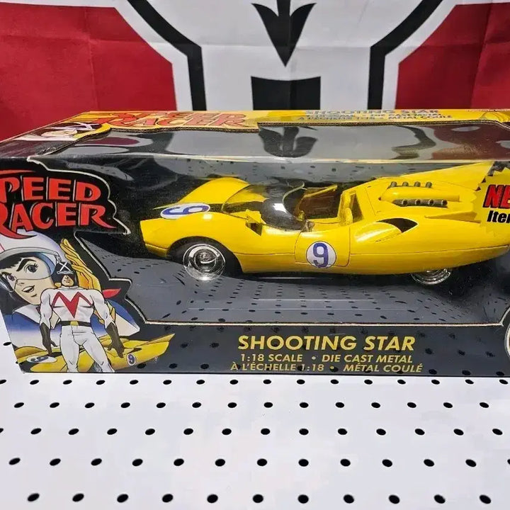 [BUNJANG] Speed Racer Mach 5 1:18 Diecast Model / 마하고고 복면 레이서 슈팅스타 1:18 다이캐스트 + 가챠