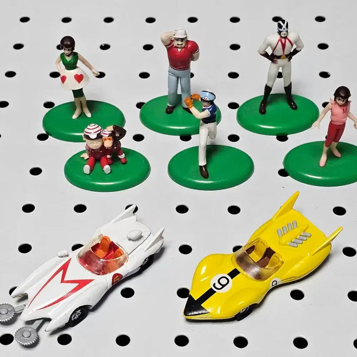 [BUNJANG] Speed Racer Mach 5 1:18 Diecast Model / 마하고고 복면 레이서 슈팅스타 1:18 다이캐스트 + 가챠
