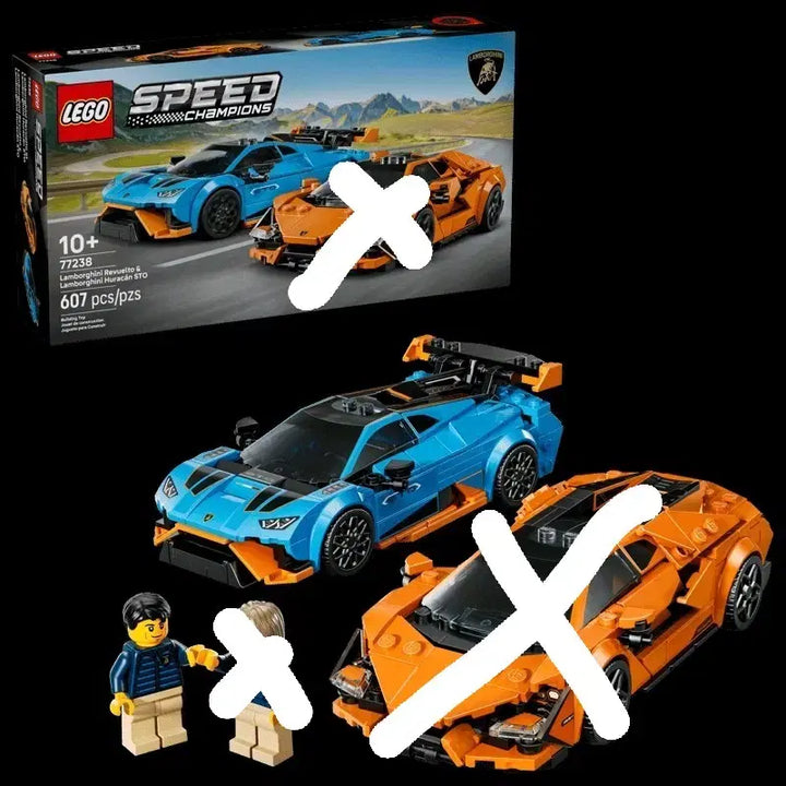 [BUNJANG] LEGO Speed Champions Lamborghini Huracán STO (77238) / 레고 스피드 챔피언 람보르기니 우라칸 STO 77238