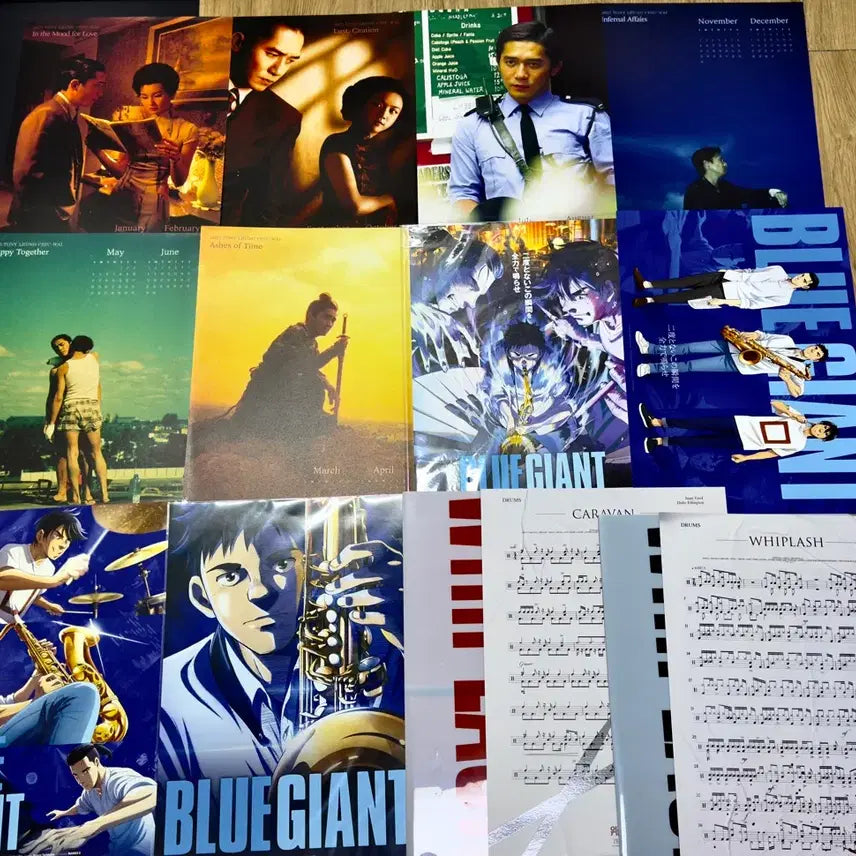 [BUNJANG] Movie Poster Collection Bundle (Various Films) / 영화포스터 80장일괄(양조위,매트릭스,겨울왕국,IMAX,돌비,스파이더맨)