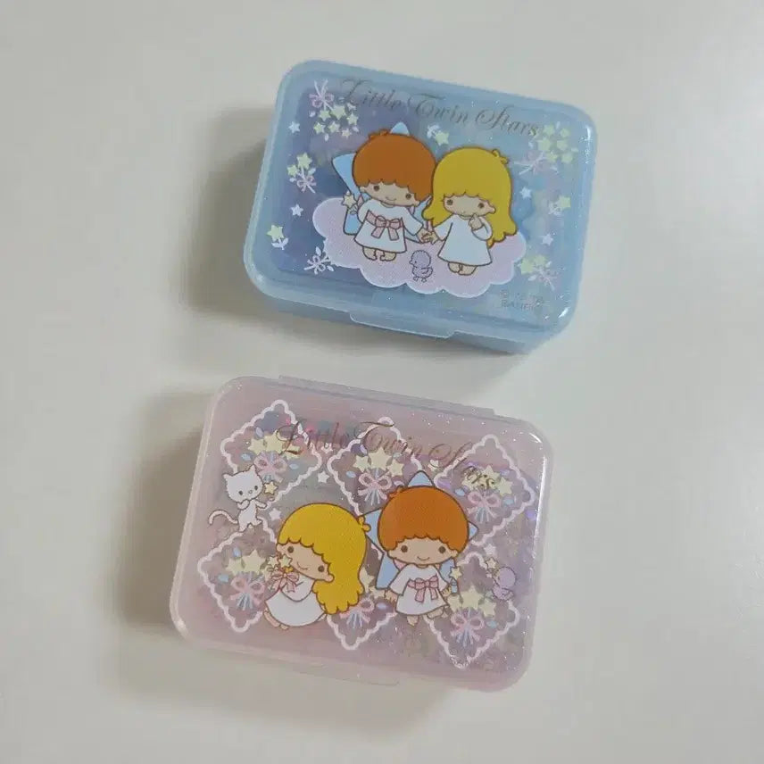 [BUNJANG] Little Twin Stars Classic Sticker Case / 개별)고전키키라라 리틀트윈스타 씰스티커 케이스 보관함