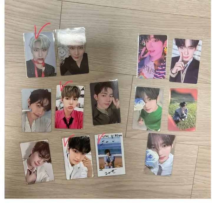 [BUNJANG] ZEROBASEONE Zb1 Ricky, Eugene, Gyuvin, Hao Photocard Bundle Set / (현 엔더블) 리키 유진 규빈 하오 포카 제베원