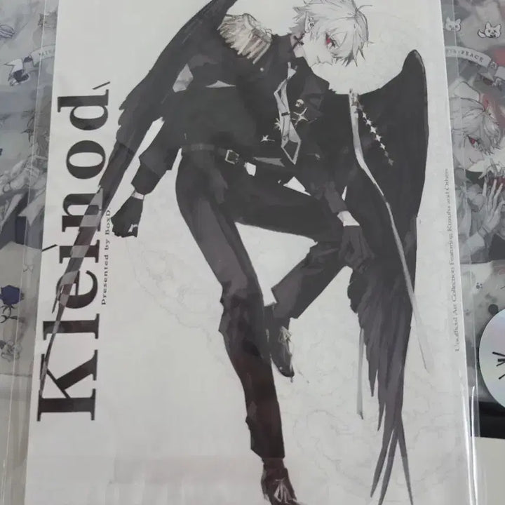[BUNJANG] ChroNoiR Unofficial daken Acrylic &amp; Sticker Bundle Set / 쿠로노와 ChroNoiR 비공식 daken님 굿즈