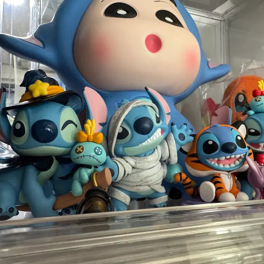 [BUNJANG] Stitch Halloween Figure Set / 스티치 할로윈 피규어 세트