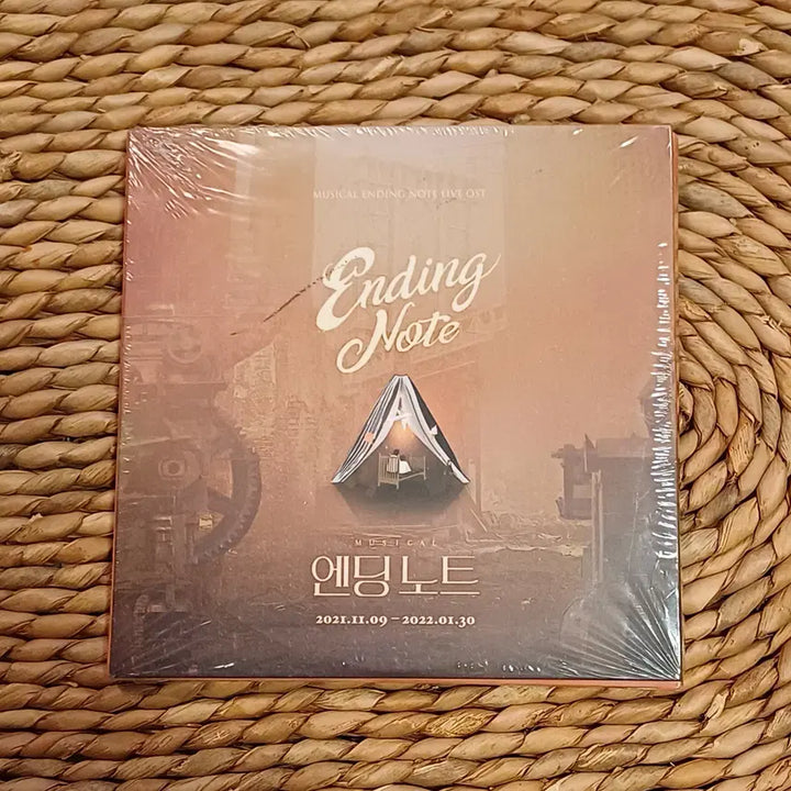 [BUNJANG] Musical Ending Note 2021 OST (Sealed) / (미개봉CD) 뮤지컬 엔딩노트 2021년 OST