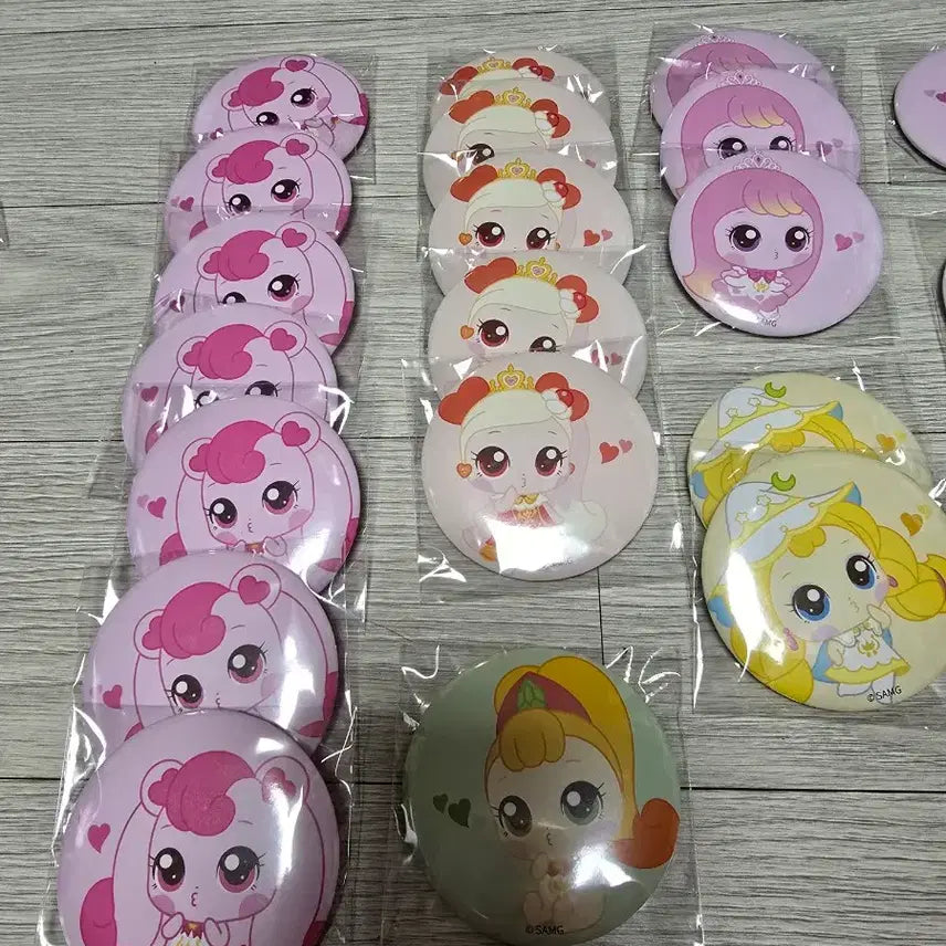 [BUNJANG] Tinyping Brooch Set / 티니핑 뱃지 판매