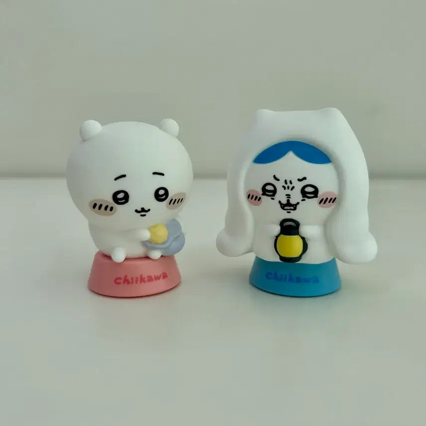 [BUNJANG] Chiikawa Bandai Light Figure Set (2 Types) / 치이카와 반다이 라이트 피규어 2종 세트