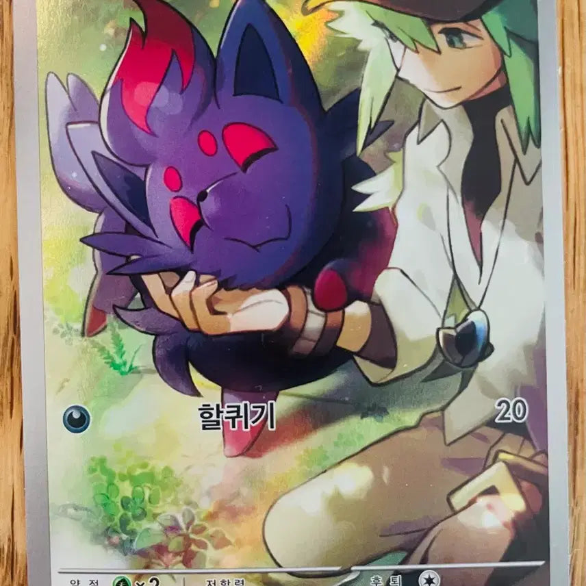 [BUNJANG] Pokemon Card Zoroark AR / 포켓몬카드 N의 조로아 ar