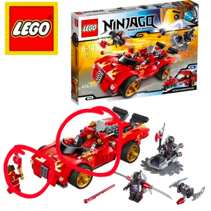 [BUNJANG] LEGO Ninjago 70727 Ninja Charger Bulk / 레고 70727 벌크