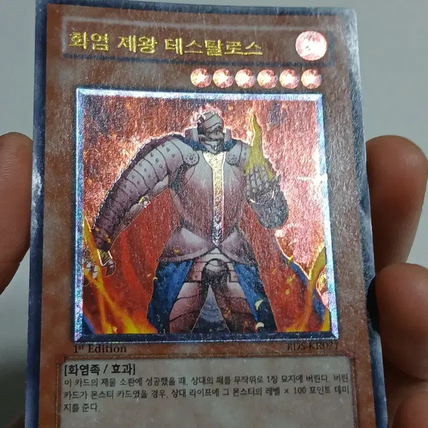 [SOLD OUT] 유희왕 화염제왕 테스탈로스