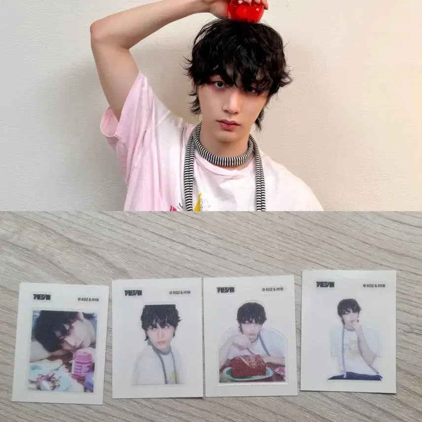 [BUNJANG] BOYNEXTDOOR Taesan [HOME] Sticker Set (4 types) / 보이넥스트도어 태산 띠부실 전 4종 [HOME]
