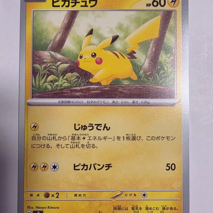 [BUNJANG] Pokémon Card Japanese Pikachu / 포켓몬카드 일판 피카츄