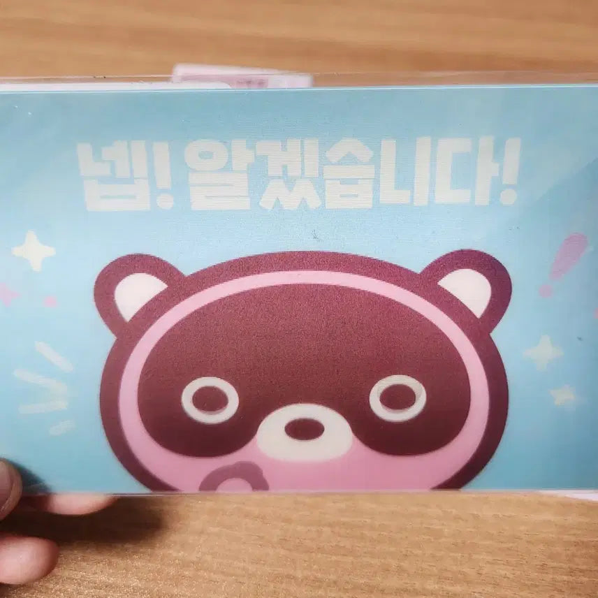 [BUNJANG] Dooguri Lenticular Postcard / 도구리 렌티큘러 엽서