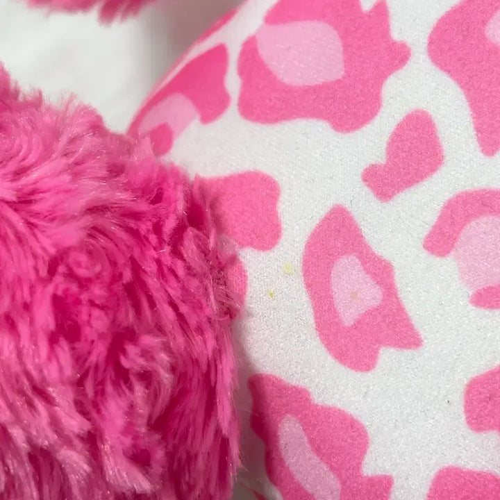 [BUNJANG] Hello Kitty Pink Leopard Large Plush Doll / 헬로키티 핑크 레오파드 호피 대형 인형 갸루