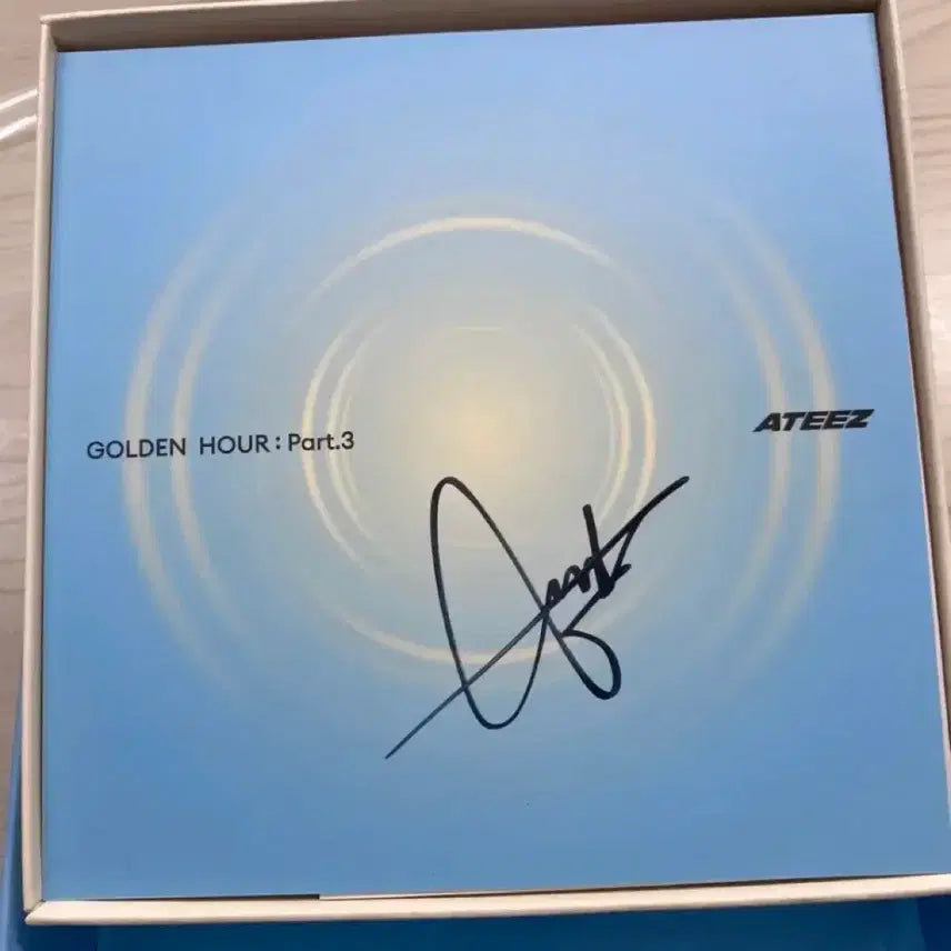 [SOLD OUT] [BUNJANG] ATEEZ Jongho US Exclusive Signed Lemon Drop Album / 에이티즈 미국 한정판 종호 싸인반