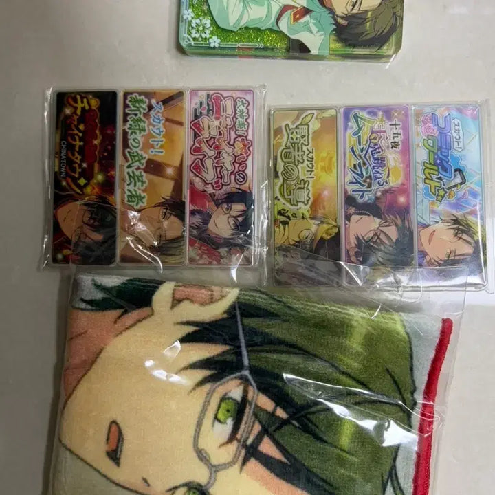 [BUNJANG] Ensemble Stars! Kaito Set (Towel, Acrylic Card, Strap) / 앙스타 굿즈 케이토 세트 (타올, 아크릴 카드, 스트랩