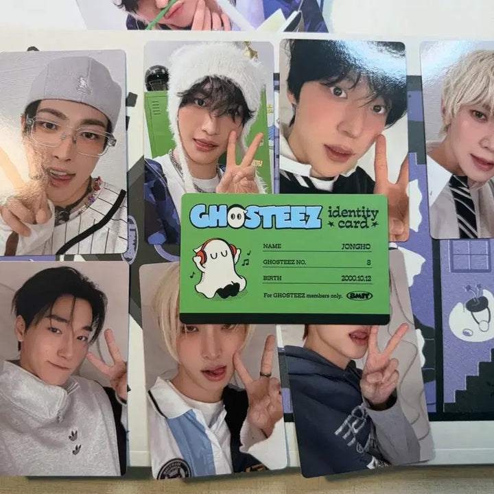 [BUNJANG] ATEEZ Photocard 8-Type Set / 에이티즈 포토카드 8종 세트