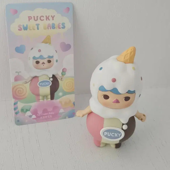 [BUNJANG] Pop Mart Pooky Sweet Baby Ice Cream / 팝마트 푸키 스위트 베이비 - 아이스크림