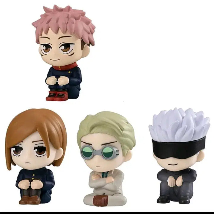 [BUNJANG] Jujutsu Kaisen 5th Anniversary Machiboke Bundle Set (Itadori, Nobara, Nanami, Gojo) - Sealed / 이타도리 노바라 나나미 고죠 5주년 마치보케 미개봉 일괄 주술회전 가챠