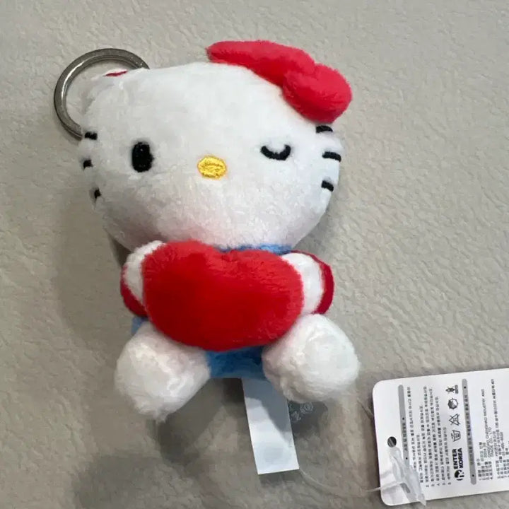 [BUNJANG] Hello Kitty Plush Keychain Doll / 헬로 키티 키링 인형