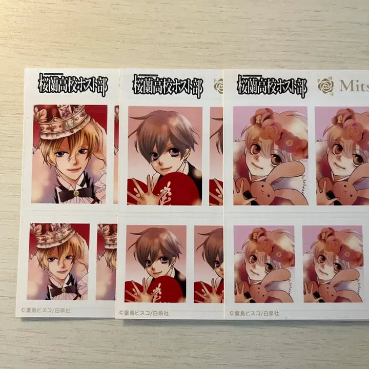 [BUNJANG] Ouran High School Host Club Paper Goods &amp; Rice Grain Figures Bundle Set / 오란고교 지류 쌀알 피규어 양도