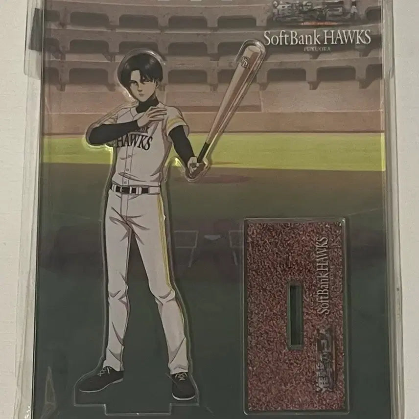 [BUNJANG] Attack on Titan Levi SoftBank Acrylic Stand / 진격의거인 리바이 소프트뱅크 아크릴 스탠드 판매