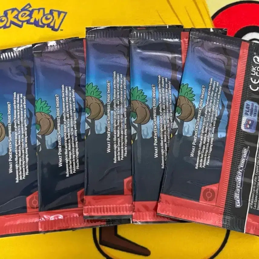 [BUNJANG] Pokemon 2024 Trick or Trade 5-Pack Bundle Set / [포켓몬카드] 2024 할로윈팩 5팩 일괄 판매합니다