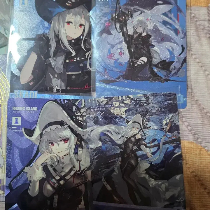[BUNJANG] Arknights KAYOU Collaboration Specter Skadi Cards and Acrylic Coaster Bundle Set / 명일방주 KAYOU 콜라보 스펙터 스카디 판매